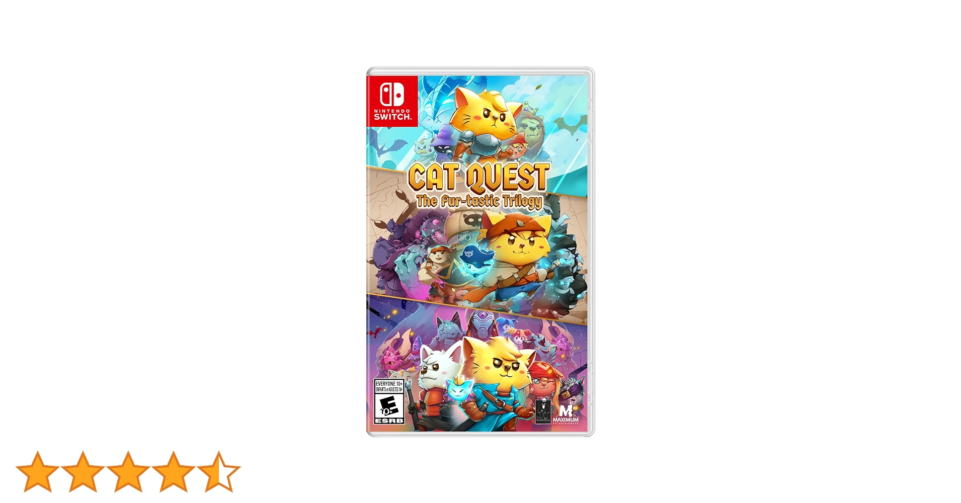 キャットクエスト１＆２＆３ファータスティック・トリロジー 北米版 switch Cat Quest: The Fur-tastic Trilogy - Paw-some Adventure Awaits
